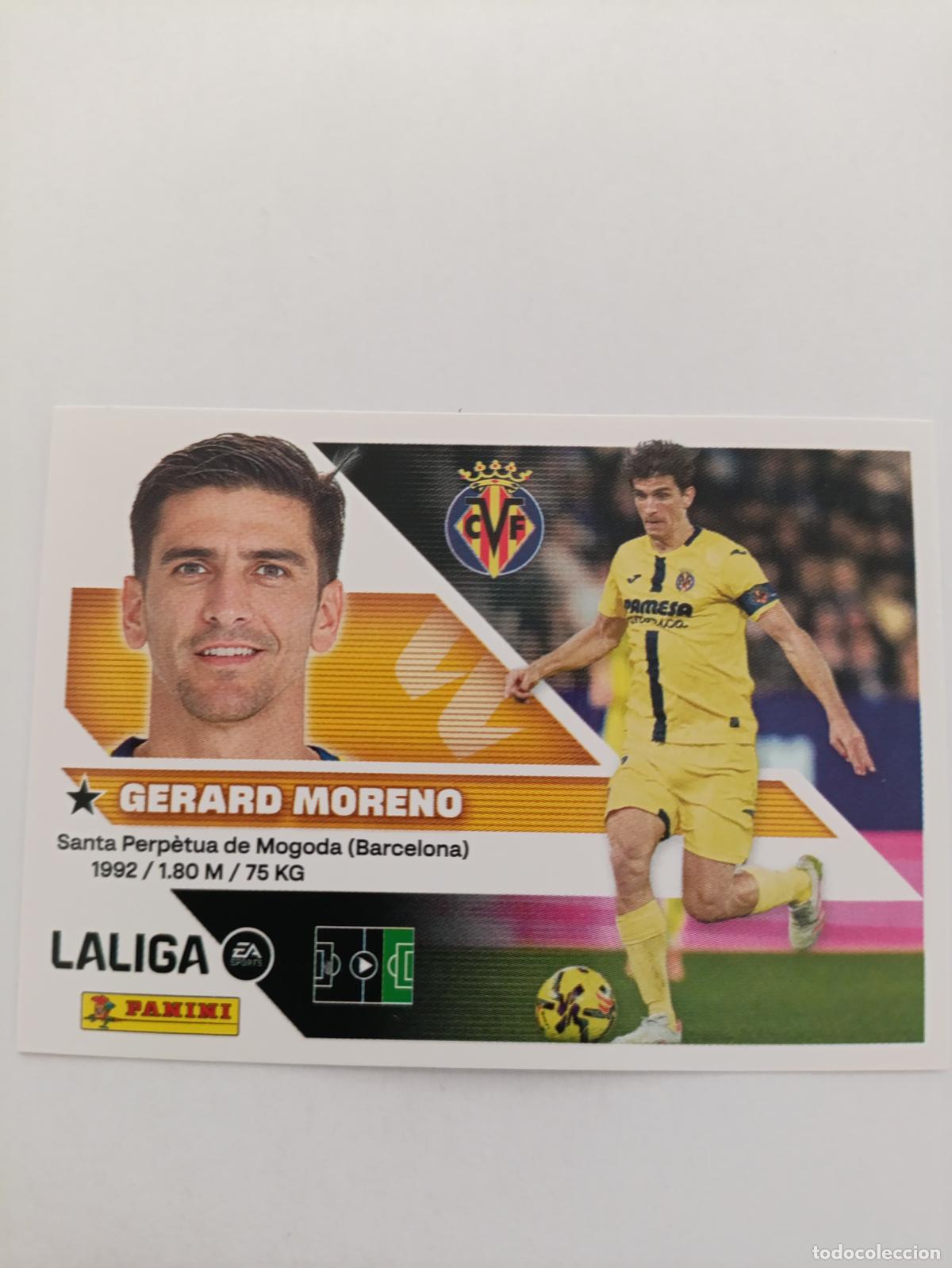 Cromos de f&uacute;tbol: LIGA ESTE 2026 2027 VILLARREAL CF GERARD MORENO N&ordm;20