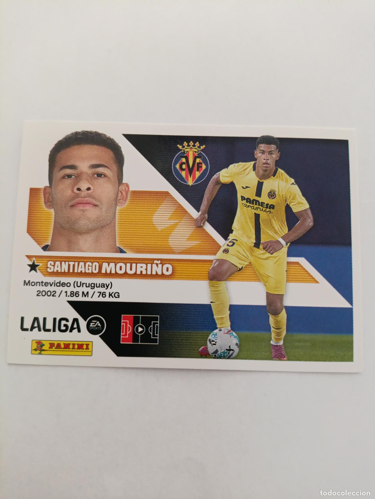 Football Stickers: LIGA ESTE 2026 2027 VILLARREAL CF MOURI&Ntilde;O N&ordm;5
