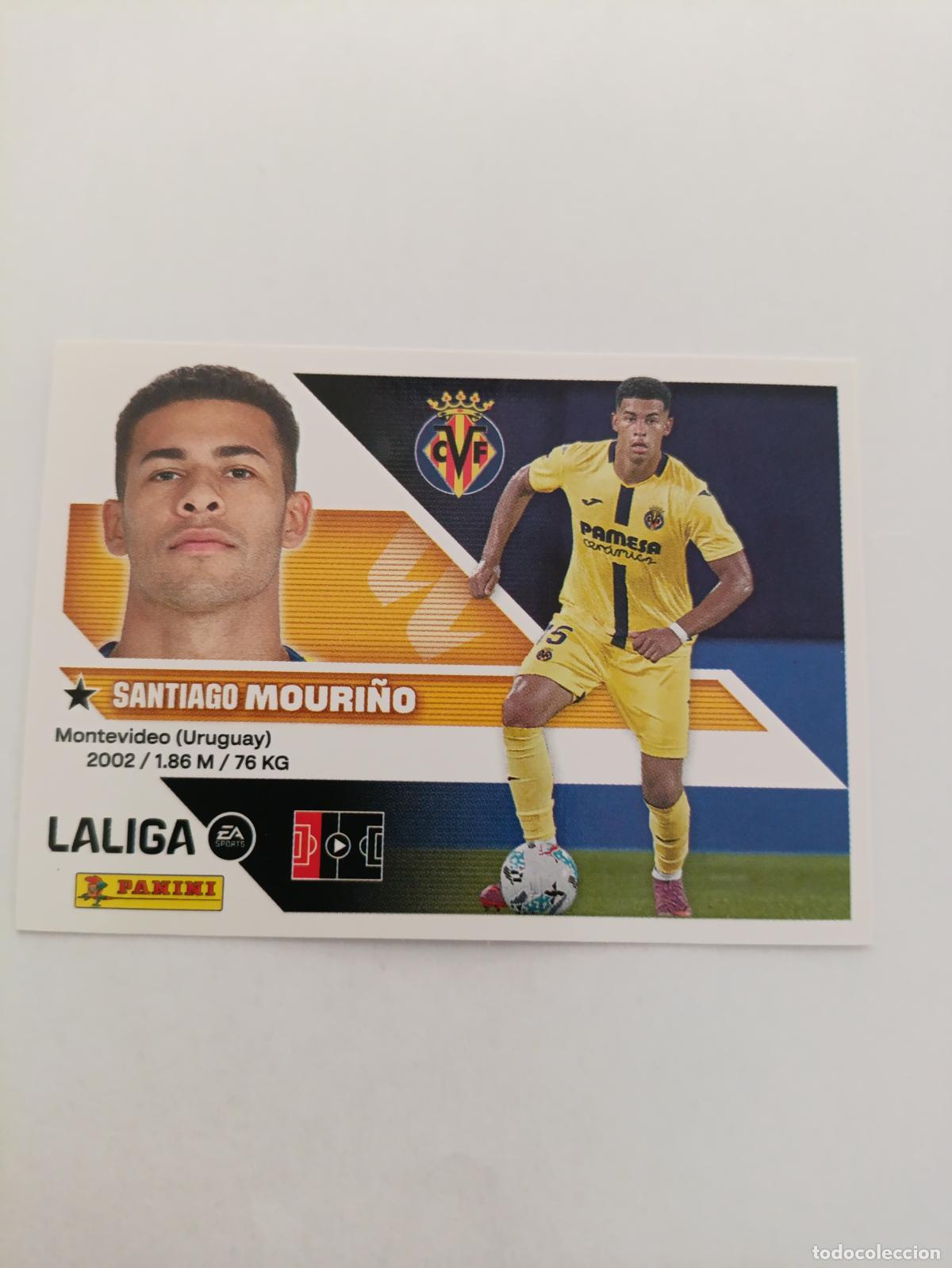 Football Stickers: LIGA ESTE 2026 2027 VILLARREAL CF MOURI&Ntilde;O N&ordm;5