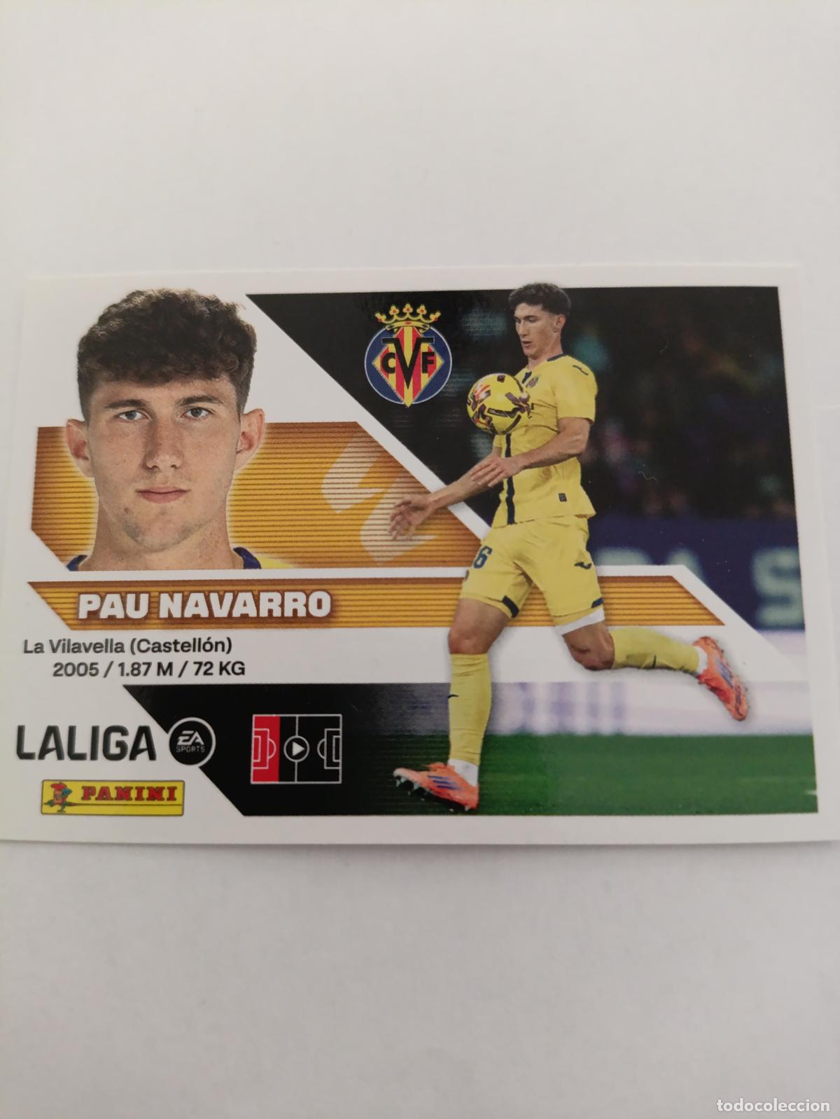 Football Stickers: LIGA ESTE 2026 2027 VILLARREAL CF PAU NAVARRO N&ordm;6