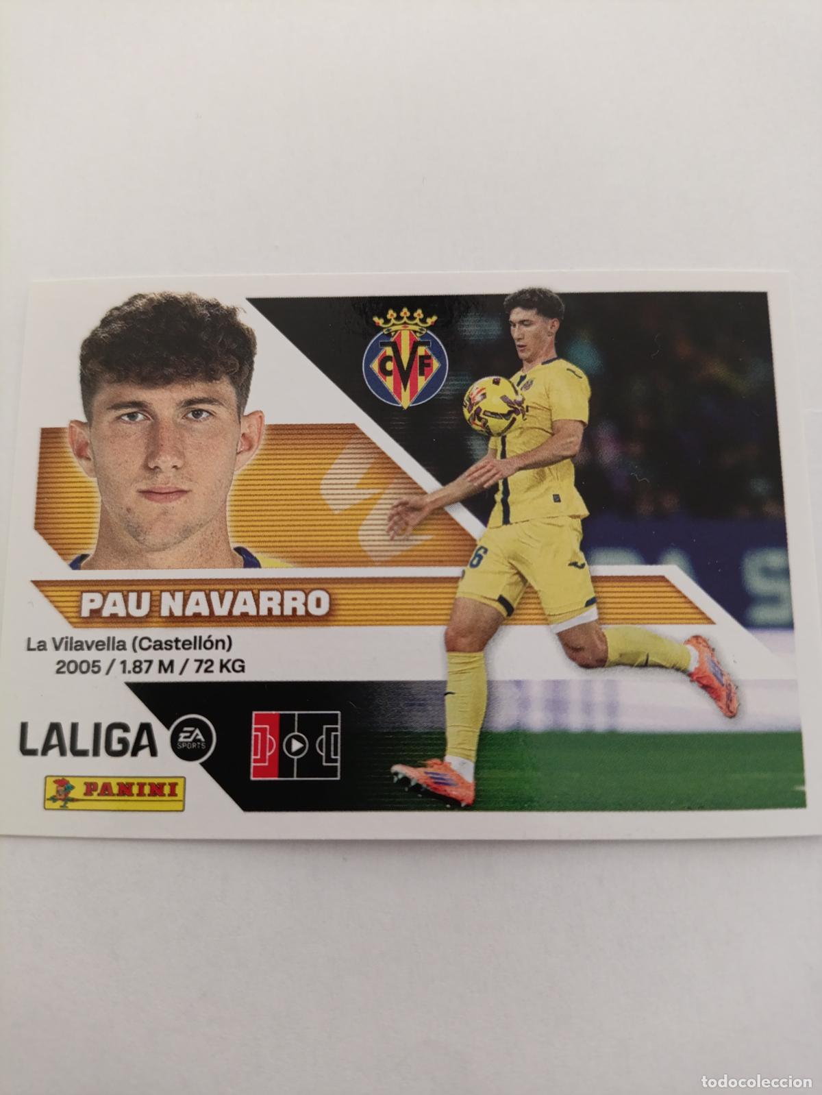 Football Stickers: LIGA ESTE 2026 2027 VILLARREAL CF PAU NAVARRO N&ordm;6