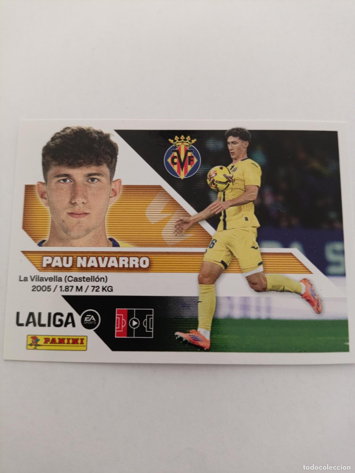 Football Stickers: LIGA ESTE 2026 2027 VILLARREAL CF PAU NAVARRO N&ordm;6