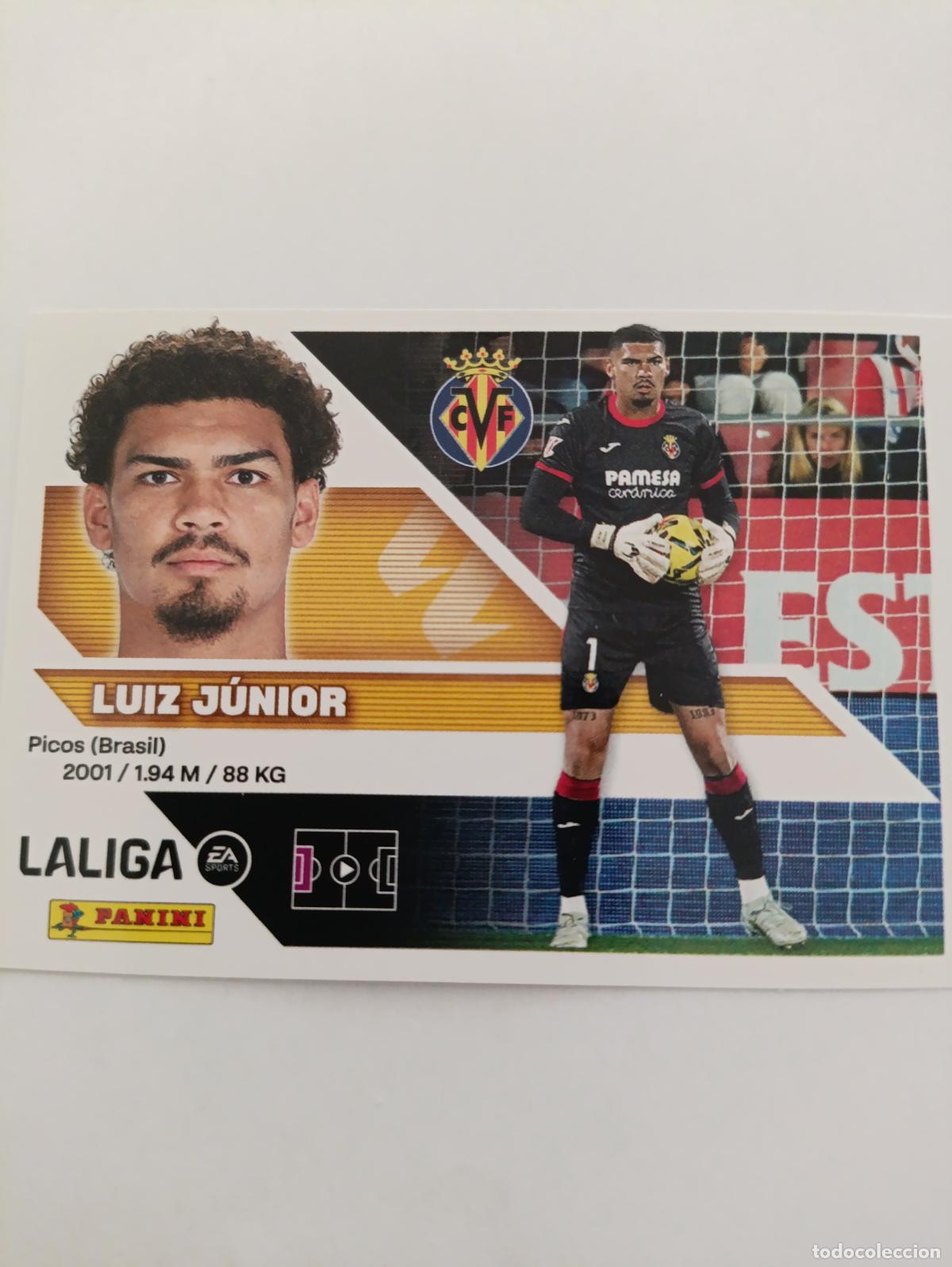 Football Stickers: LIGA ESTE 2026 2027 VILLARREAL CF LUIZ JUNIOR N&ordm;3