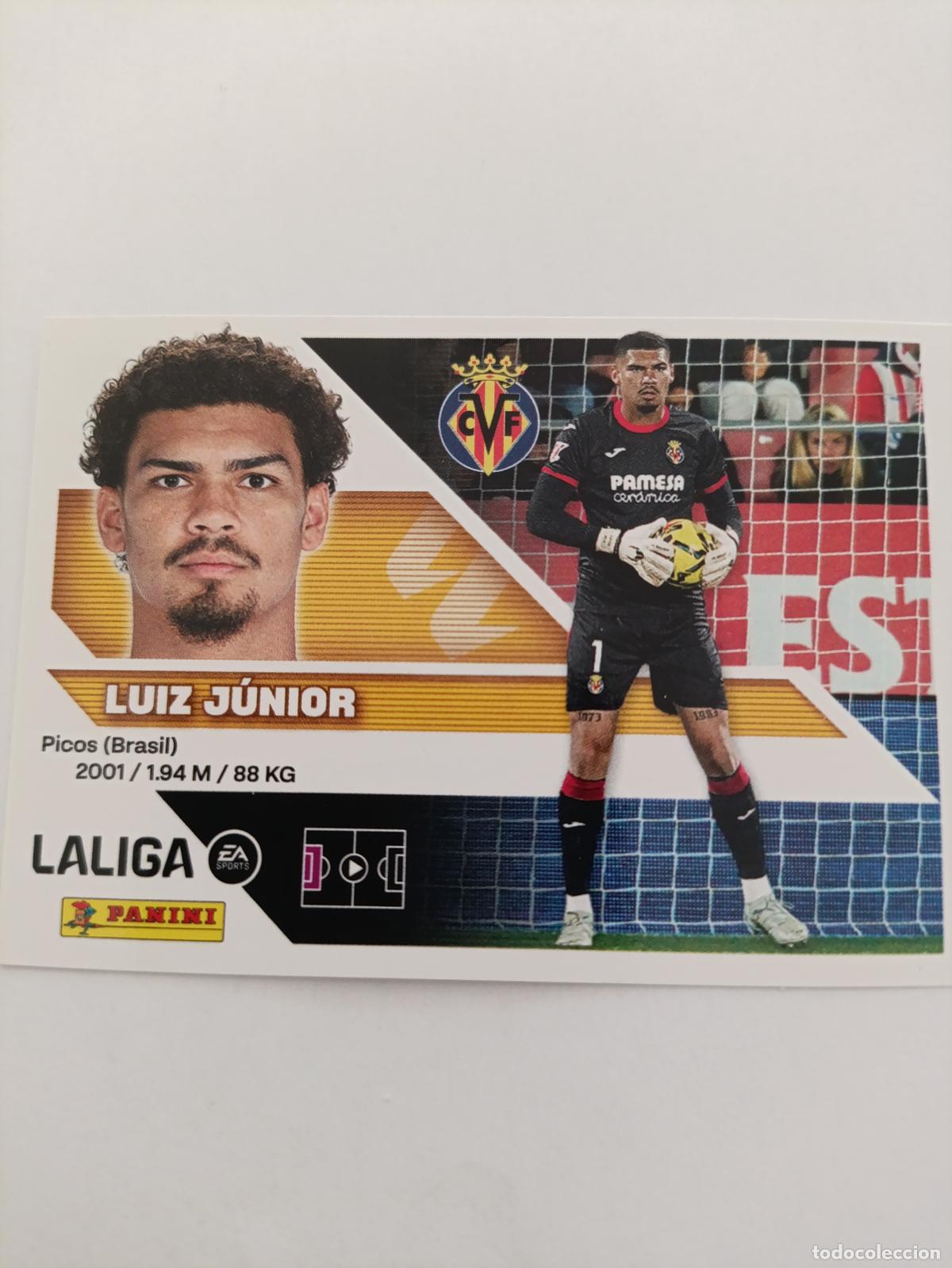 Football Stickers: LIGA ESTE 2026 2027 VILLARREAL CF LUIZ JUNIOR N&ordm;3