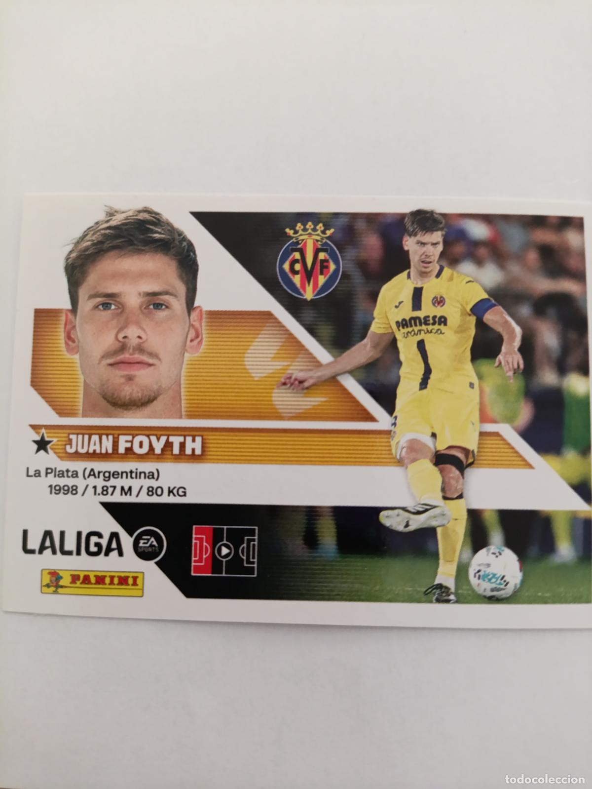 Fu&szlig;ball-Sticker: LIGA ESTE 2026 2027 VILLARREAL CF FOYTH N&ordm;7A