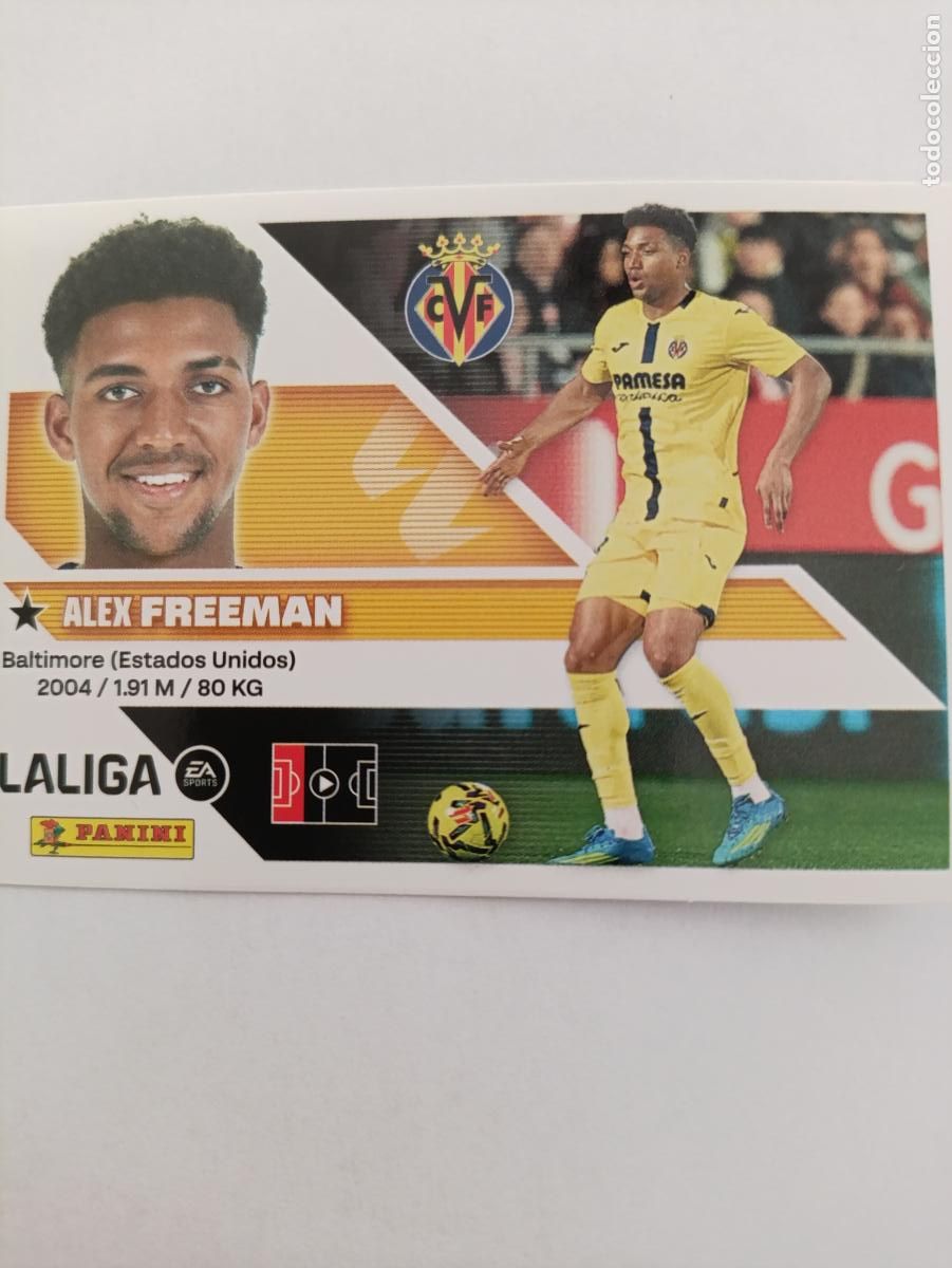 Cromos de Futebol: LIGA ESTE 2026 2027 VILLARREAL CF FREEMAN N&ordm;7B