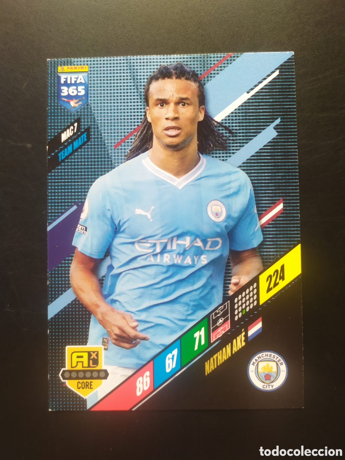 Cromos de Futebol: FIFA 365 adrenalyn 2023 2024 23 24 panini Ake MAC7 Manchester City