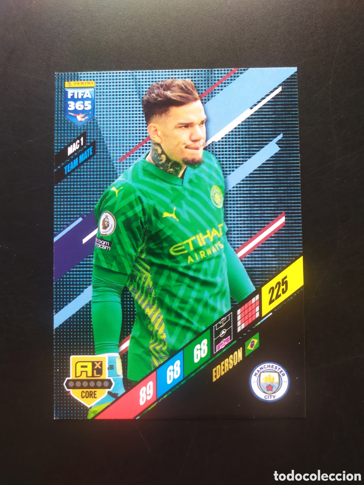 Football Stickers: FIFA 365 adrenalyn 2023 2024 23 24 panini Ederson MAC1 Manchester City