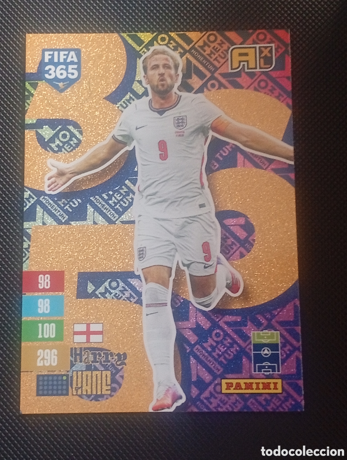 Fu&szlig;ball-Sticker: momentum HARRY KANE ENGLAND UK ADRENALYN FIFA 365 PANINI 2026 2027 26 27 CROMOS CARDS