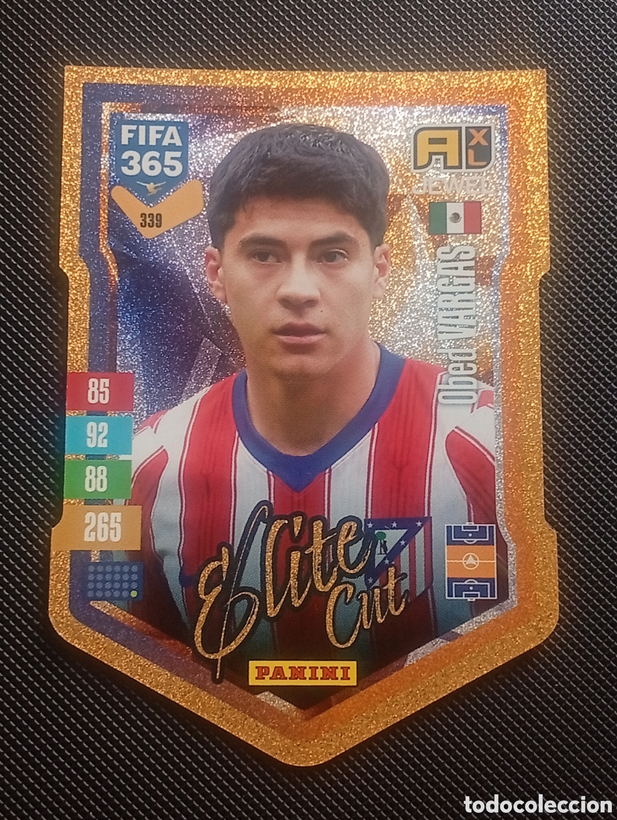 Fu&szlig;ball-Sticker: 339 elite cut VARGAS ATL&Eacute;TICO DE MADRID ADRENALYN FIFA 365 PANINI 2026 2027 26 27 CROMOS CARDS
