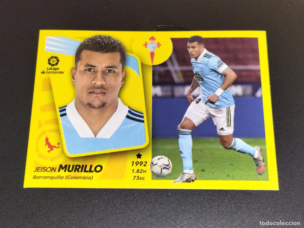 Fu&szlig;ball-Sticker: 9 JEISON MURILLO CELTA VIGO CROMOS LALIGA SANTANDER ESTE LIGA FUTBOL 2021 2022 21 22 PANINI