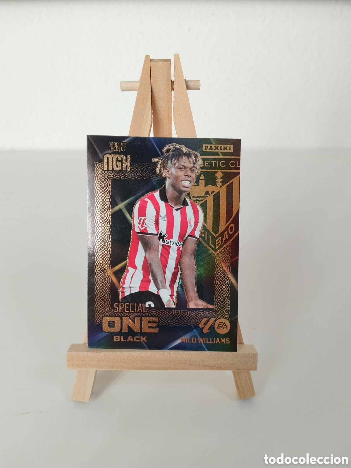 Fu&szlig;ball-Sticker: Nico Williams special one black megacrack 26/27