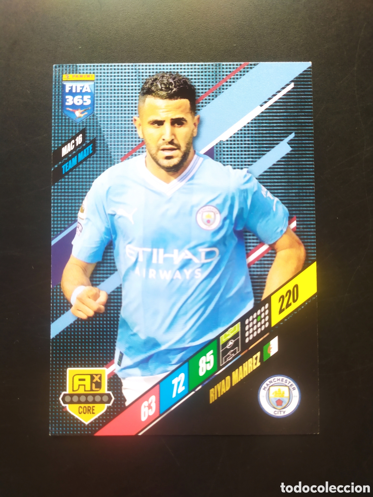 Fu&szlig;ball-Sticker: FIFA 365 adrenalyn 2023 2024 23 24 panini Mahrez MAC16 Manchester City