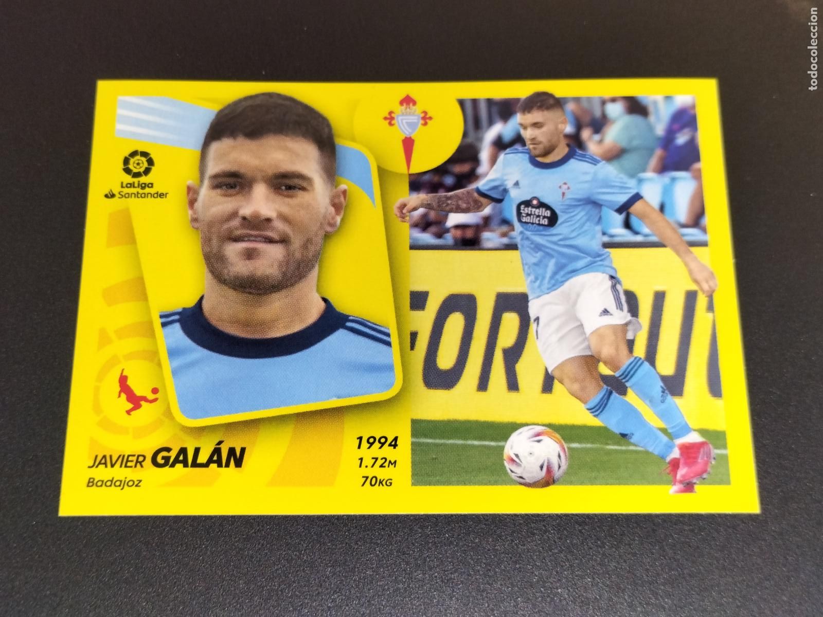 Fu&szlig;ball-Sticker: 9 BIS COLOCA GALAN CELTA VIGO CROMOS LALIGA SANTANDER ESTE LIGA FUTBOL 2021 2022 21 22 PANINI
