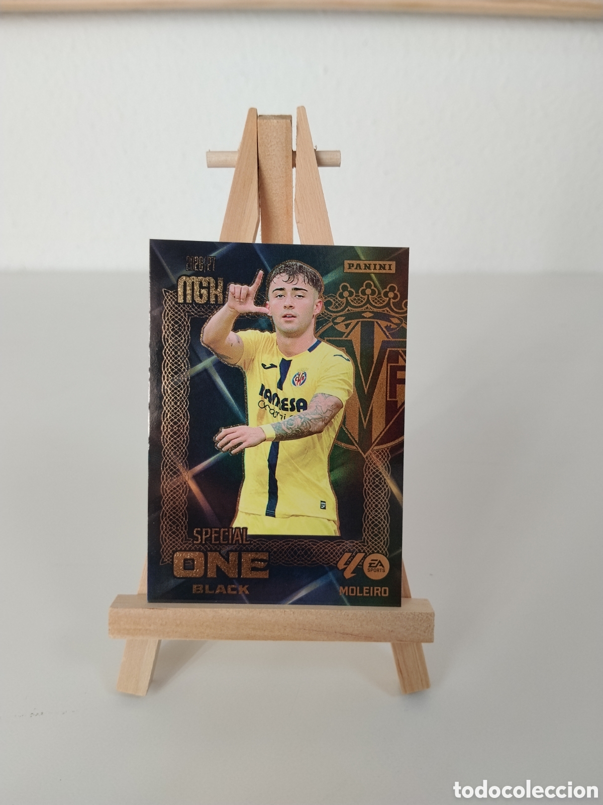 Fu&szlig;ball-Sticker: Moleiro special one black megacrack 26/27