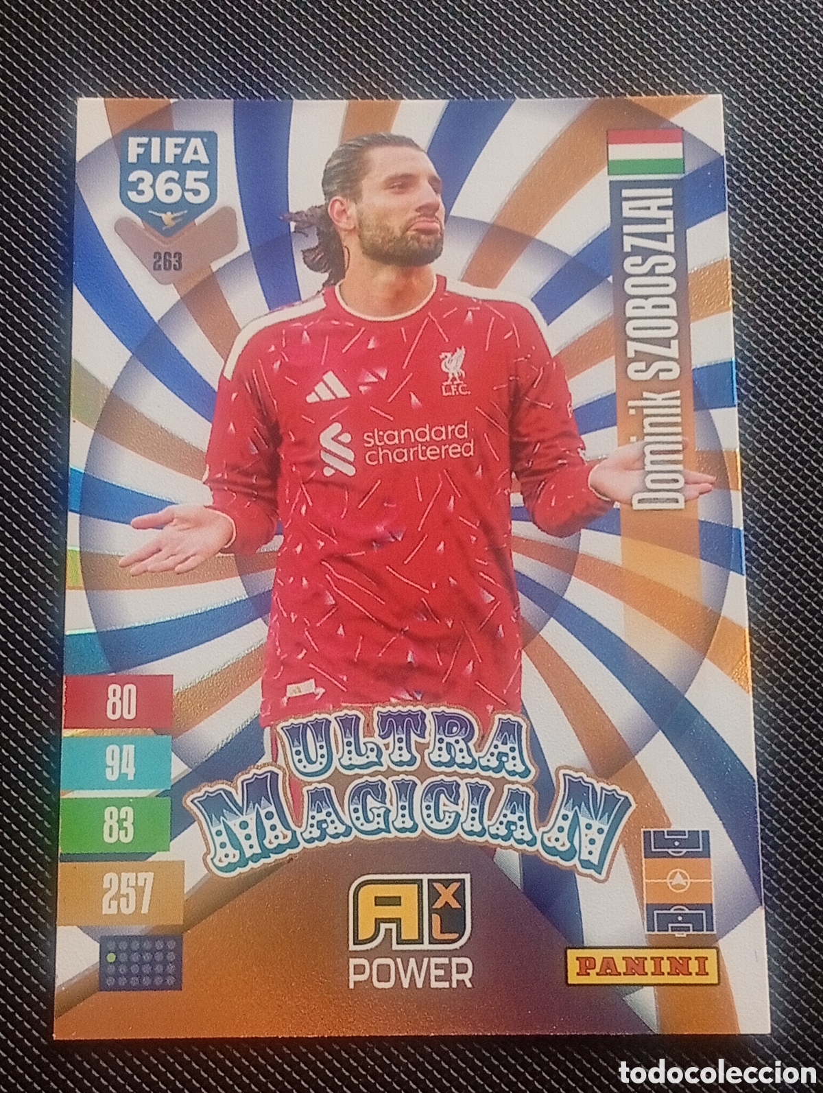 Fu&szlig;ball-Sticker: 263 SZOBOSZLAI ULTRA MAGICIAN ADRENALYN FIFA 365 PANINI 2026 2027 26 27 CROMOS CARDS