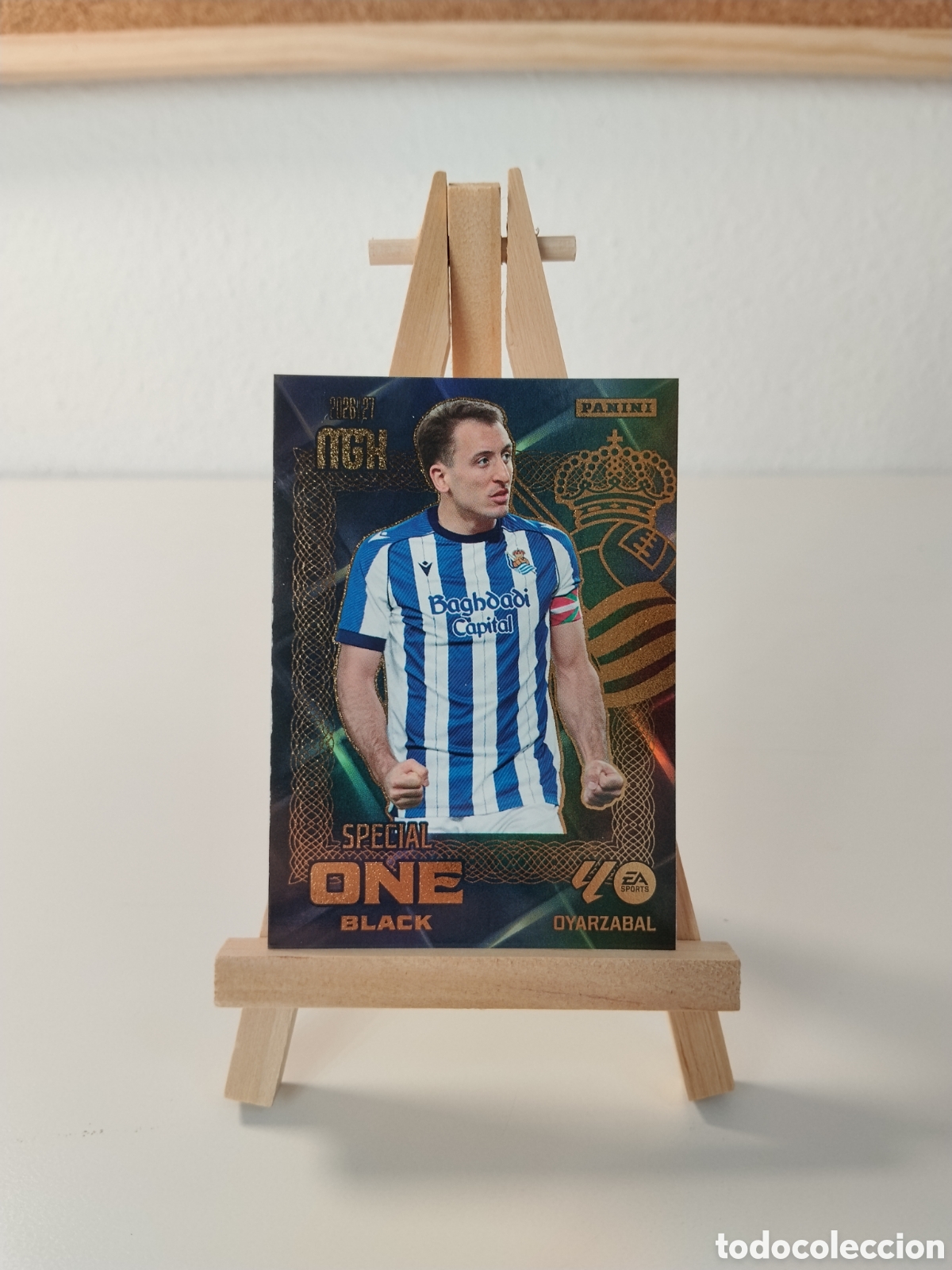 Fu&szlig;ball-Sticker: Oyarzabal special one black megacrack 26/27