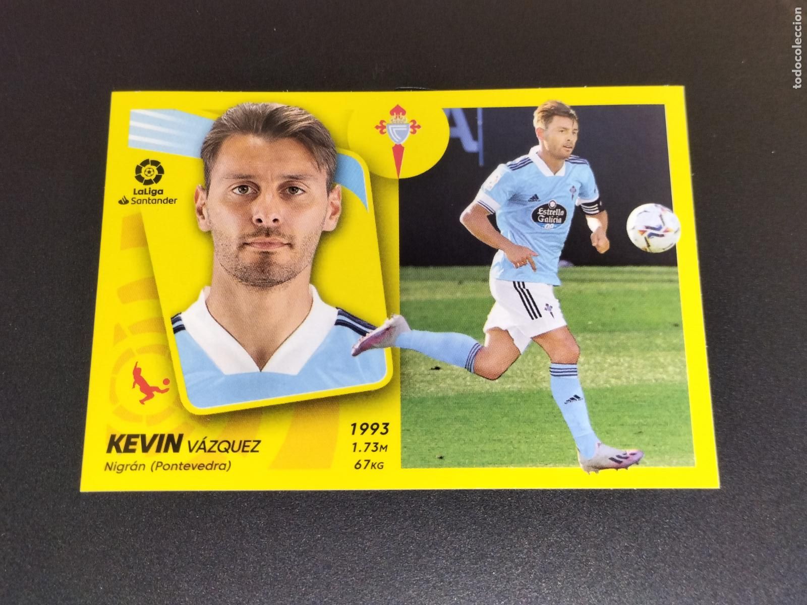 Figurine di Calcio: 11 B KEVIN CELTA VIGO CROMOS LALIGA SANTANDER ESTE LIGA FUTBOL 2021 2022 21 22 PANINI