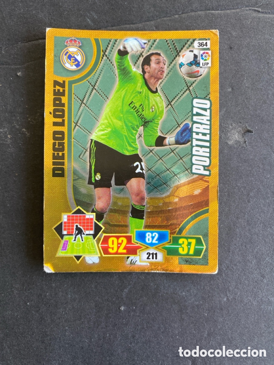 Figurine di Calcio: Cromo Adrenalyn liga 13/14 Porterazo N* 364