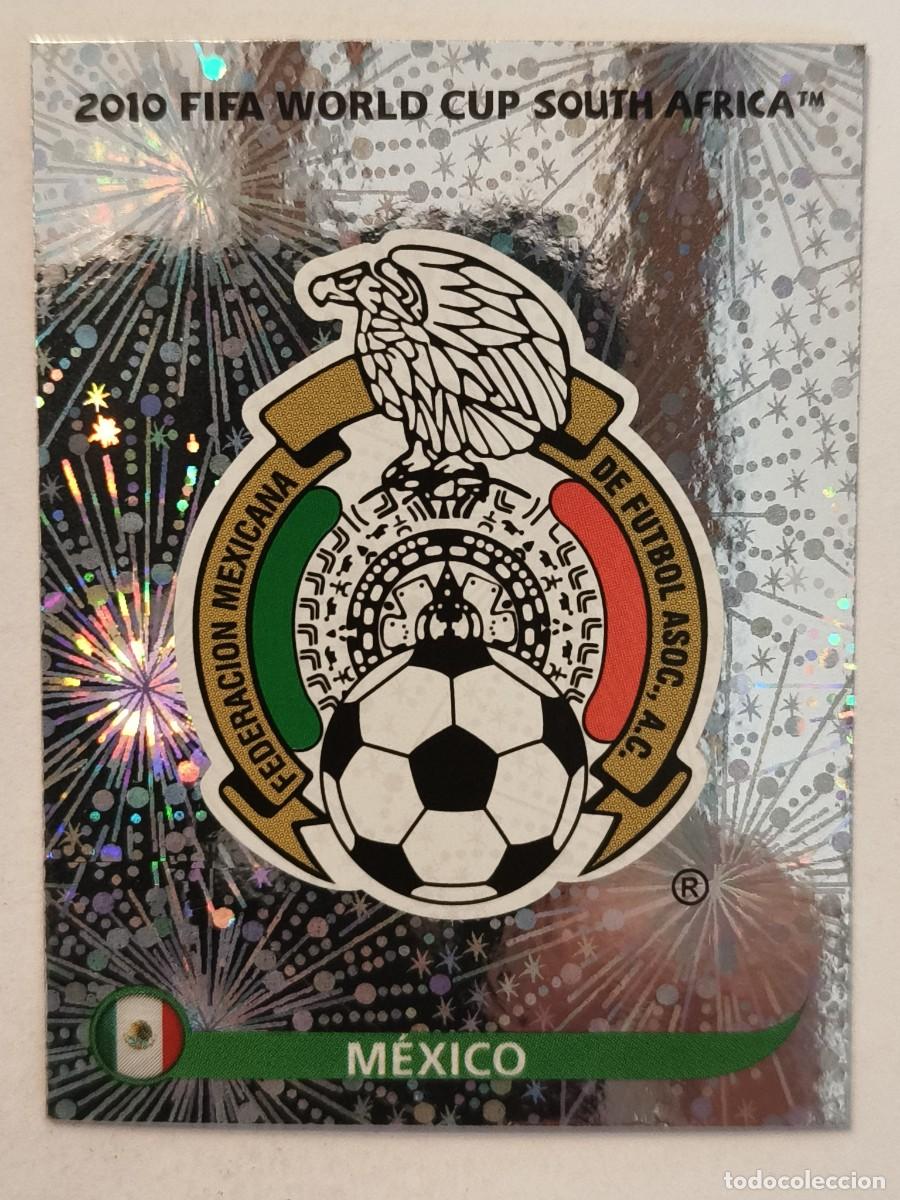 Figurine di Calcio: #50 ESCUDO (MEXICO) MUNDIAL SUDAFRICA 2010 PANINI