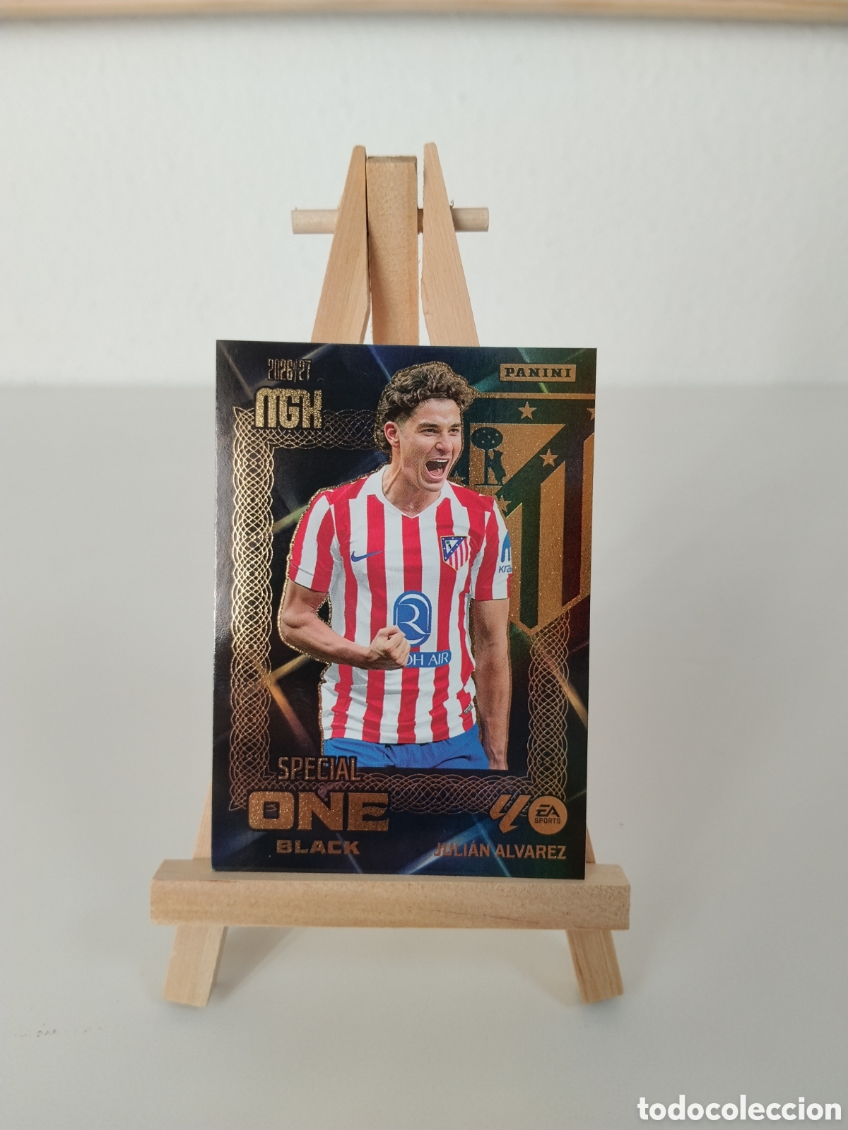 Figurine di Calcio: Juli&aacute;n &Aacute;lvarez special one black megacrack 26/27