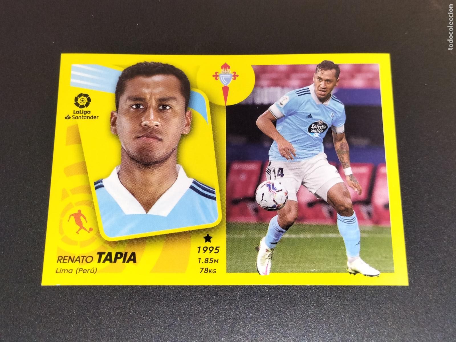 Figurine di Calcio: 12 RENATO TAPIA CELTA VIGO CROMOS LALIGA SANTANDER ESTE LIGA FUTBOL 2021 2022 21 22 PANINI