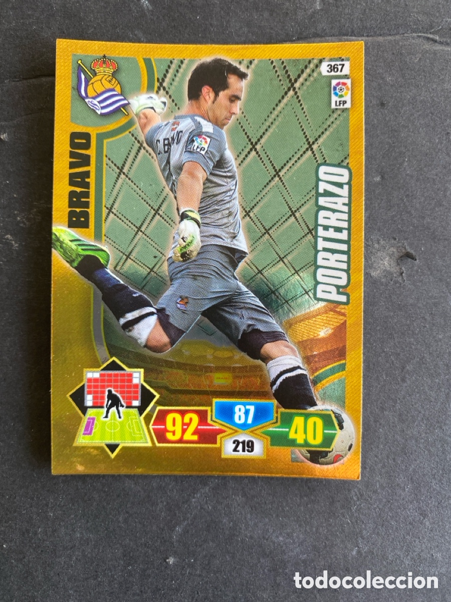 Figurine di Calcio: Cromo Adrenalyn liga 13/14 Porterazo N* 367