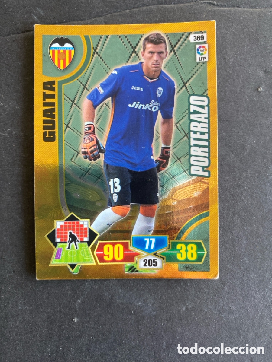 Figurine di Calcio: Cromo Adrenalyn liga 13/14 Porterazo N* 369