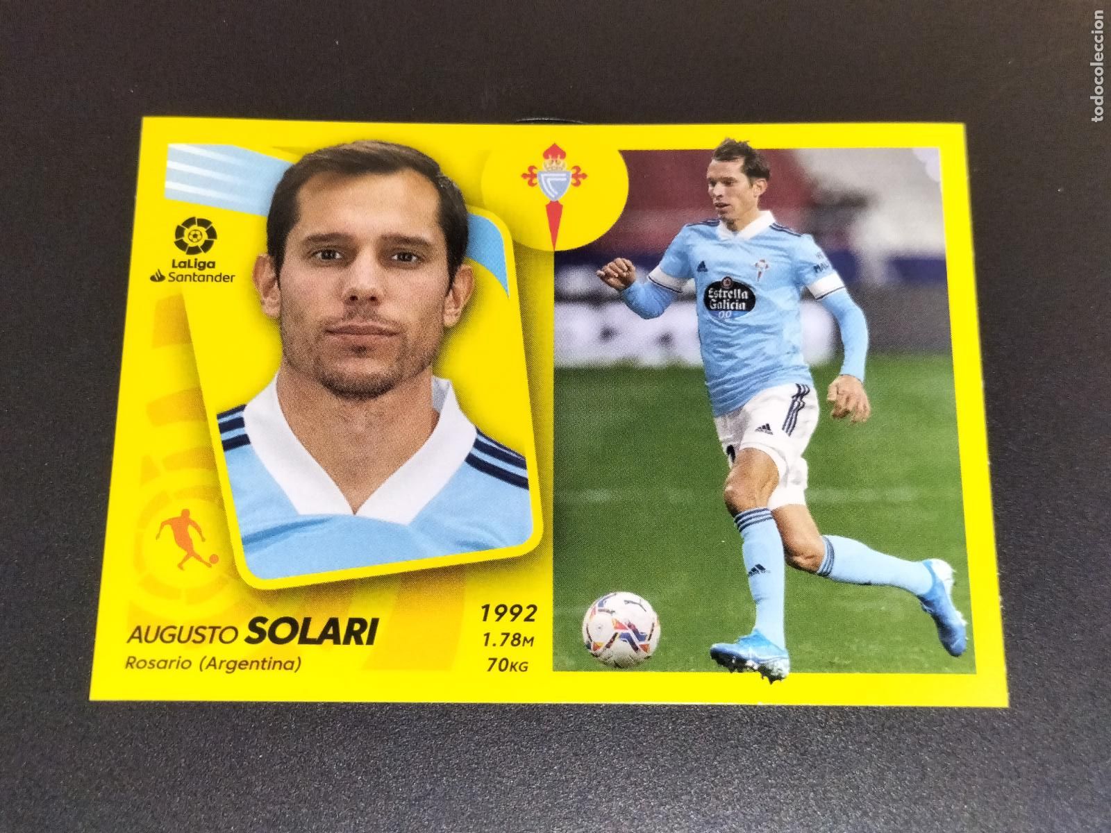 Figurine di Calcio: 13 AUGUSTO SOLARI CELTA VIGO CROMOS LALIGA SANTANDER ESTE LIGA FUTBOL 2021 2022 21 22 PANINI