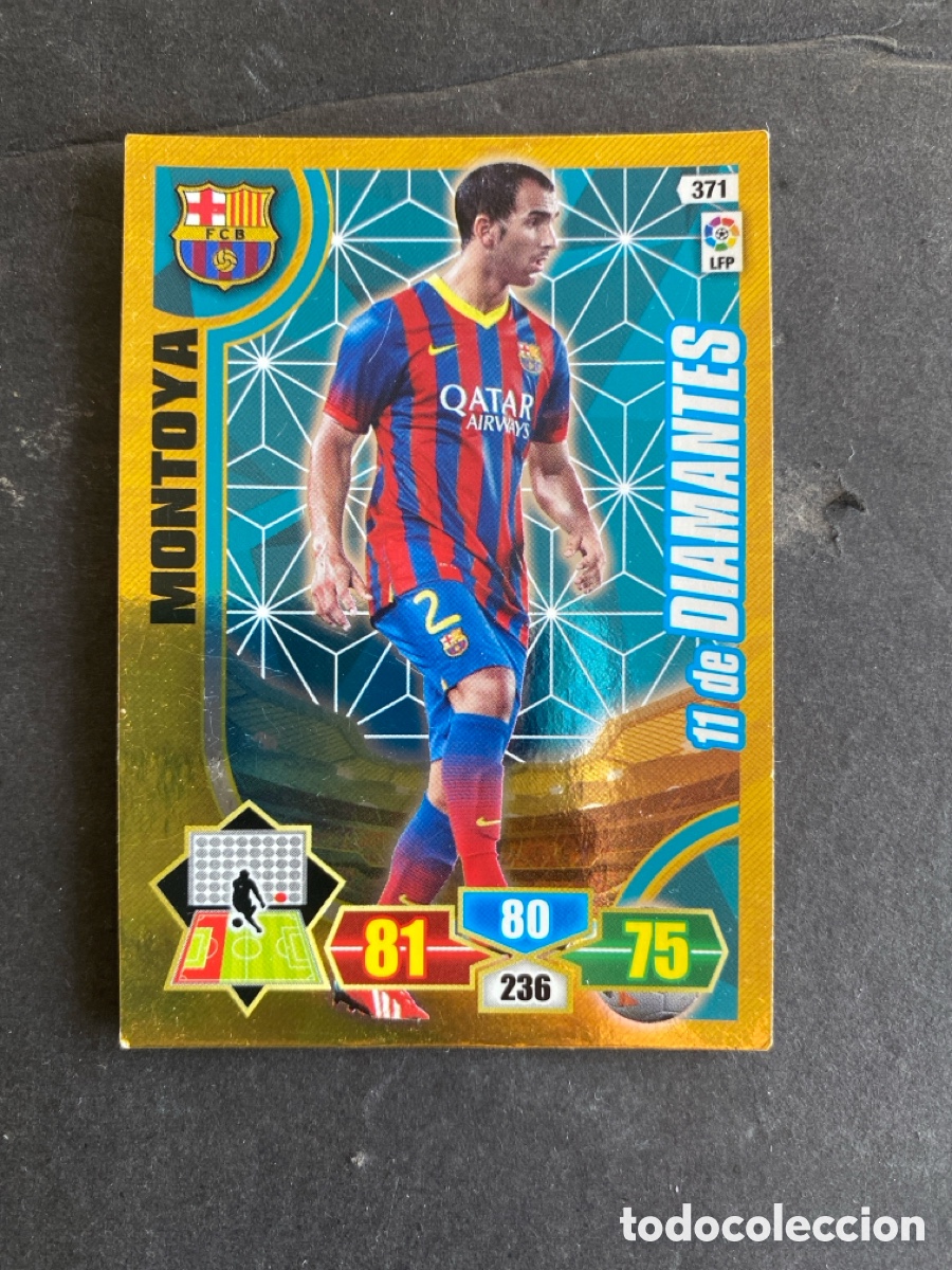 Figurine di Calcio: Cromo Adrenalyn liga 13/14 11 de diamantes N* 371