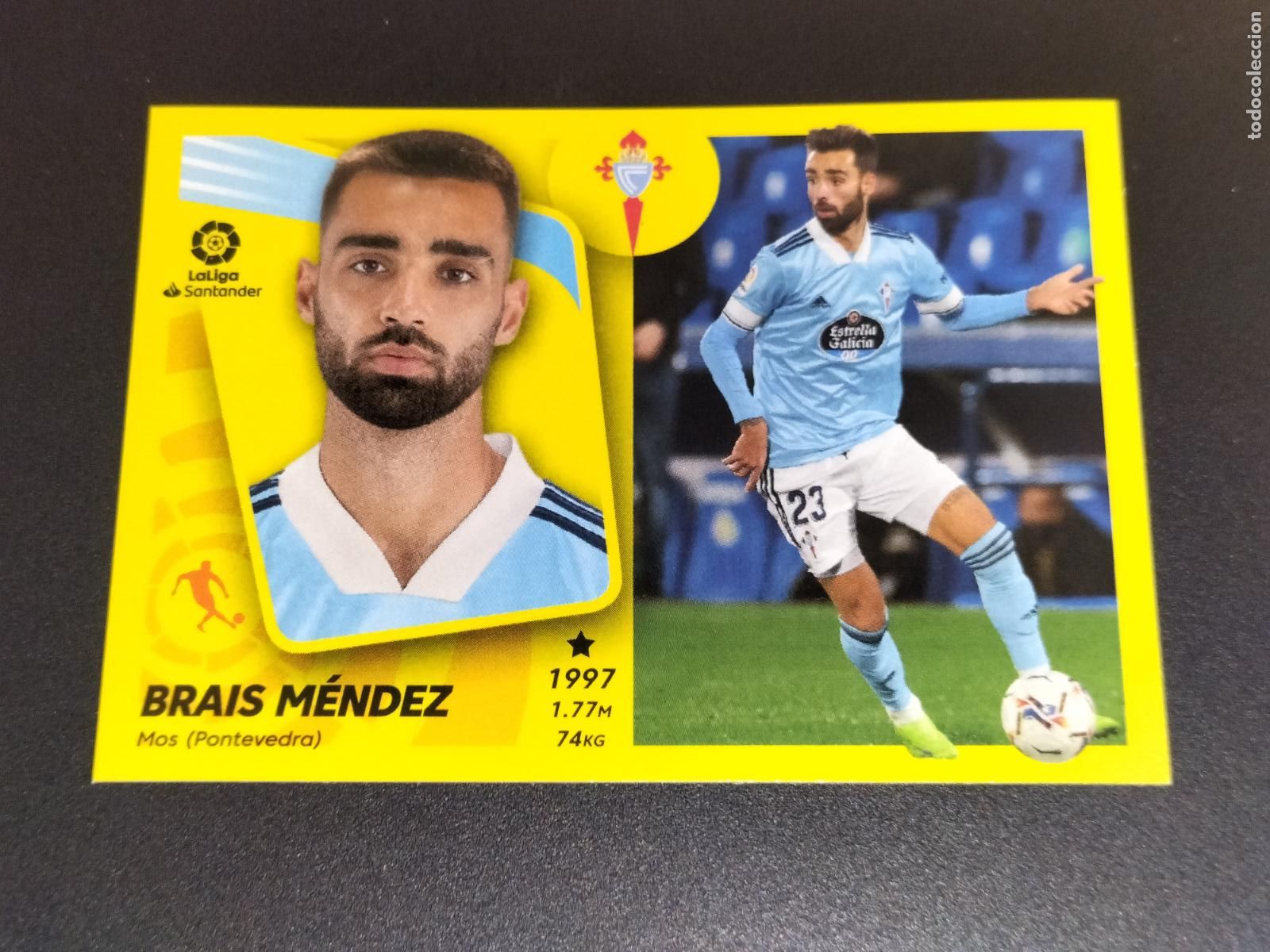 Cartes &agrave; collectionner de Football: 14 BRAIS MENDEZ CELTA VIGO CROMOS LALIGA SANTANDER ESTE LIGA FUTBOL 2021 2022 21 22 PANINI