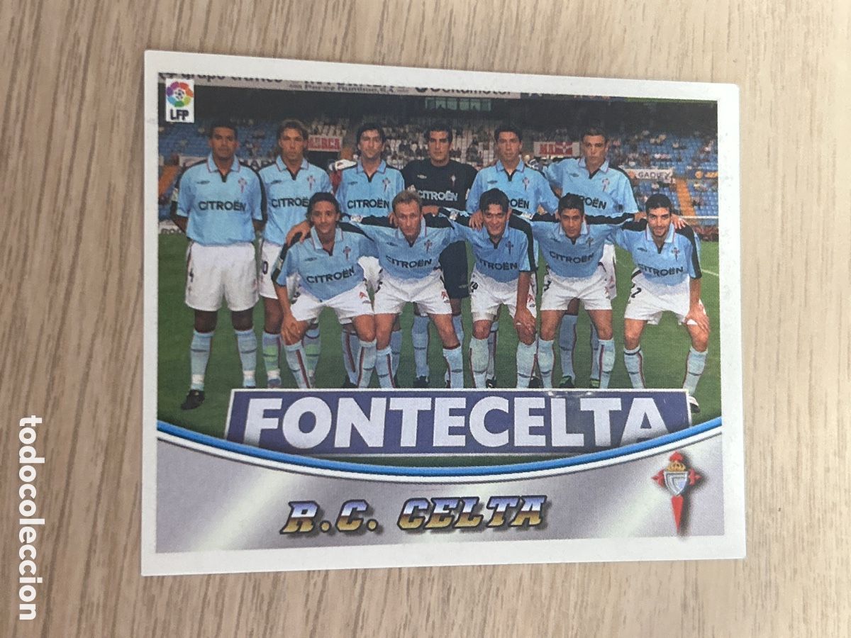 Cartes &agrave; collectionner de Football: CELTA ALINEACI&Oacute;N ALINEACIONES LA RAZ&Oacute;N LIGA ESTE 2003 2004 03 04 NUEVO SIN PEGAR