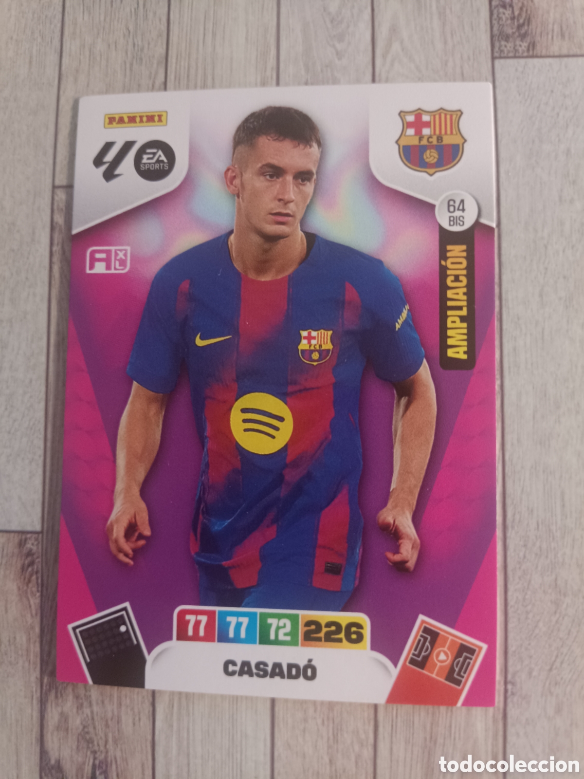 Cromos de f&uacute;tbol: 64 BIS CASADO BARCELONA ADRENALYN XL 2025 2026 PANINI 25 26