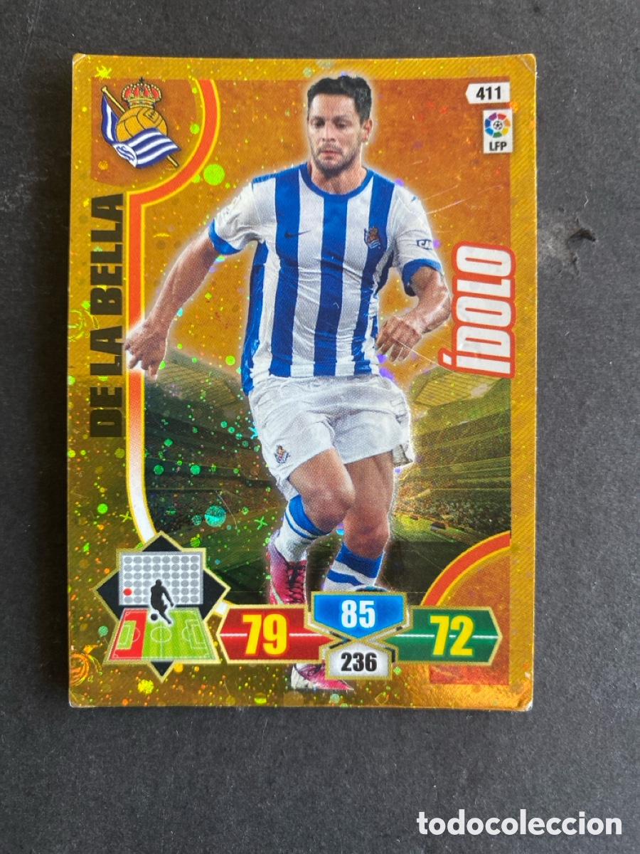 Cromos de f&uacute;tbol: Cromo Adrenalyn liga 13/14 &Iacute;dolo N* 411