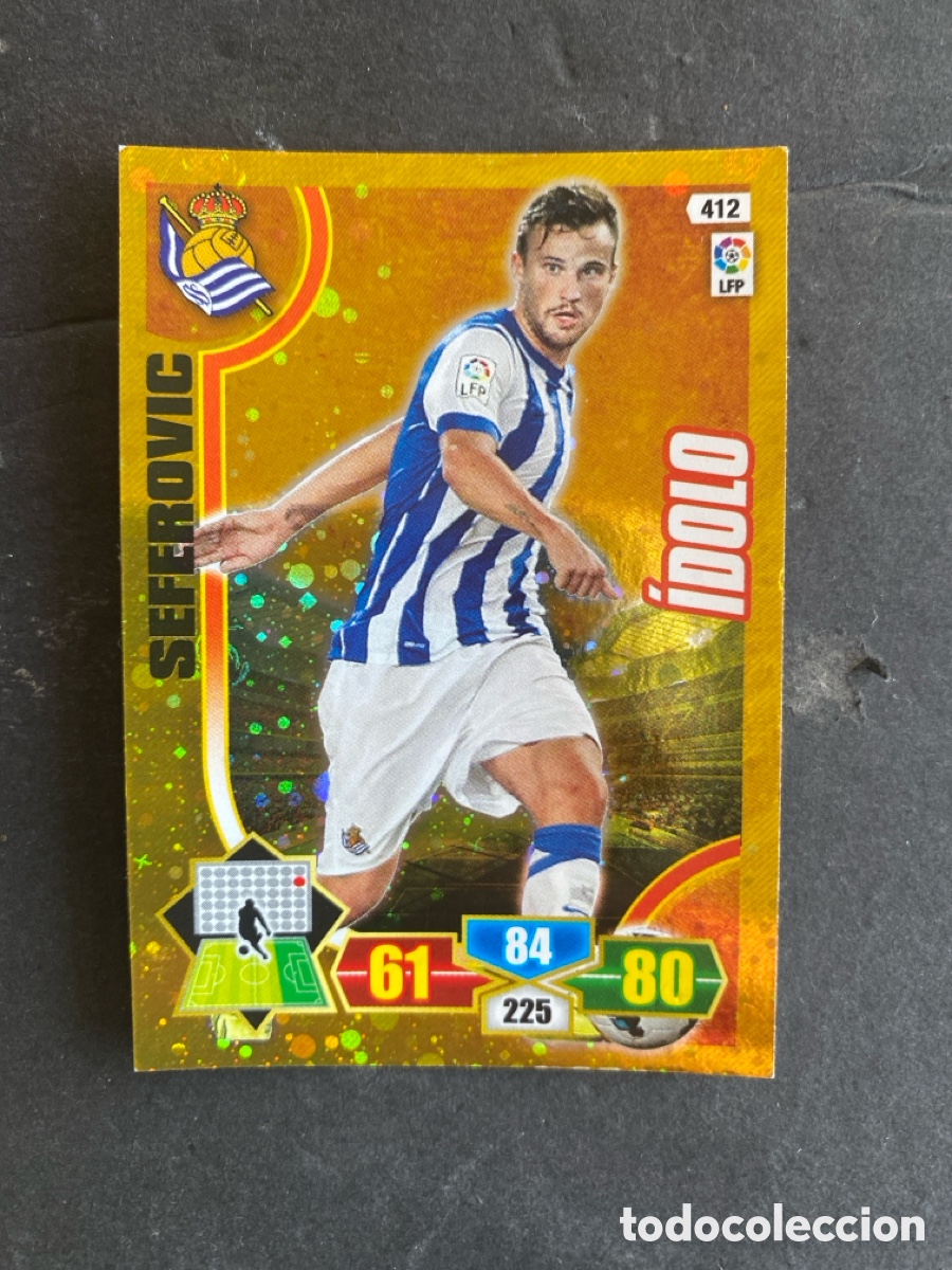 Cromos de f&uacute;tbol: Cromo Adrenalyn liga 13/14 &Iacute;dolo N* 412