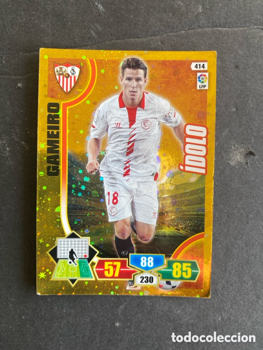 Cromos de f&uacute;tbol: Cromo Adrenalyn liga 13/14 &Iacute;dolo N* 414