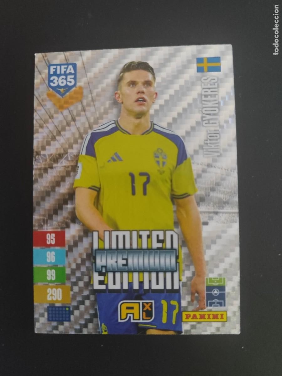 Cromos de f&uacute;tbol: ADRENALYN XL FIFA 365 2027 CARD LIMITED EDITION PREMIUM GYOKERES SUECIA # PANINI