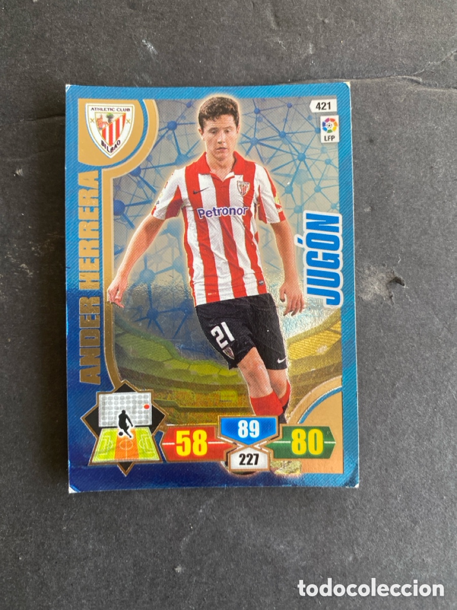 Cromos de f&uacute;tbol: Cromo Adrenalyn liga 13/14 Jug&oacute;n N* 421