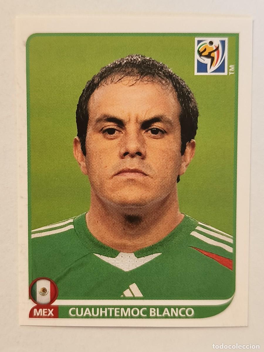 Figurine di Calcio: #63 CUAUHTEMOC BLANCO (MEXICO) MUNDIAL SUDAFRICA 2010 PANINI