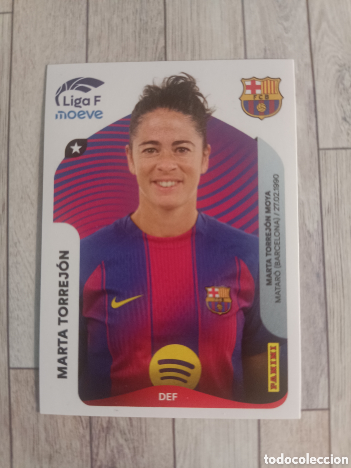 Cromos de Futebol: 87 A MARTA TORREJON BARCELONA LIGA FEMENINA F MOEVE 2025 2026 PANINI 25 26