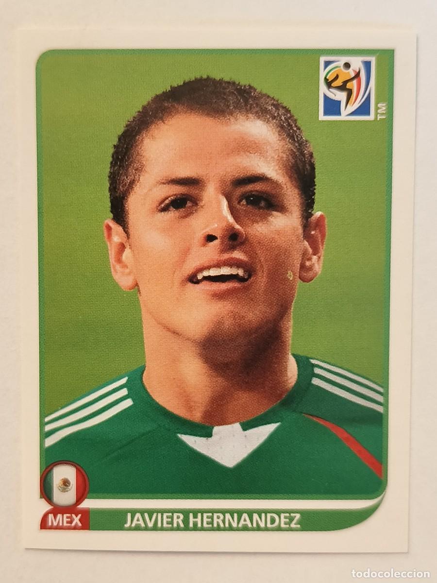 Cromos de Futebol: #64 JAVIER HERNANDEZ (MEXICO) MUNDIAL SUDAFRICA 2010 PANINI