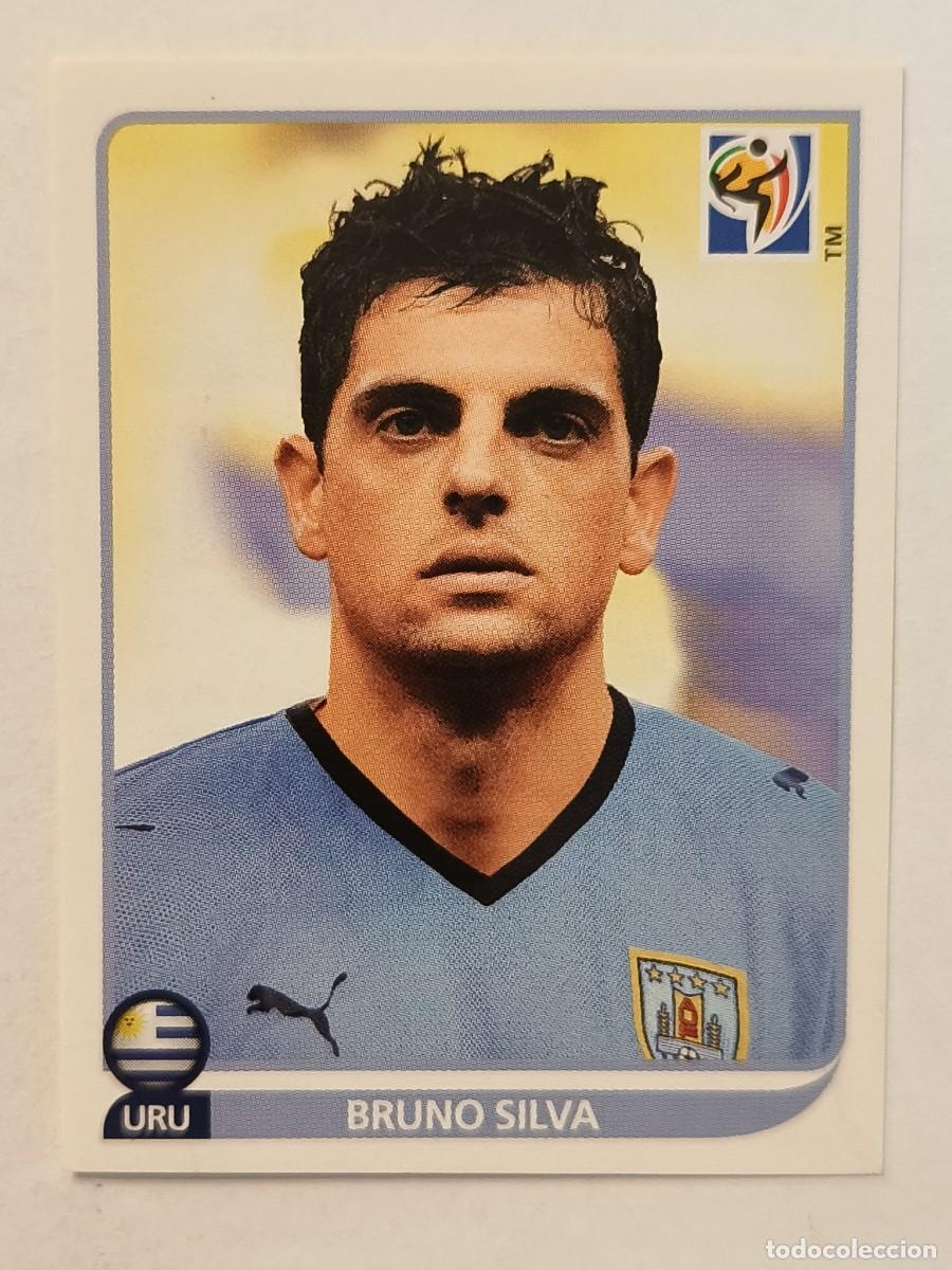 Football Stickers: #76 BRUNO SILVA (URUGUAY) MUNDIAL SUDAFRICA 2010 PANINI