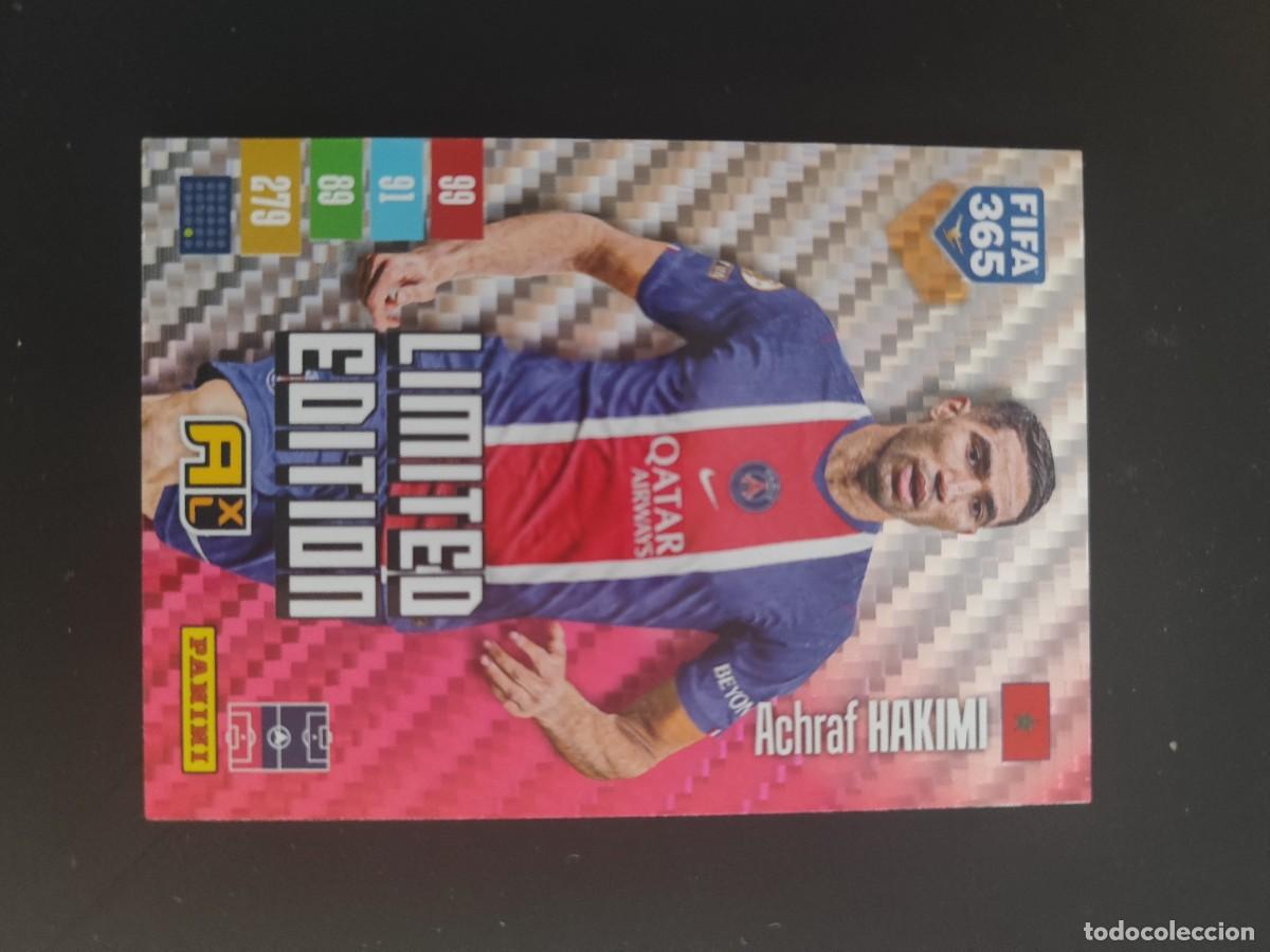 Cromos de Futebol: ADRENALYN XL FIFA 365 2027 CARD LIMITED EDITION MORADA HAKIMI PSG # PANINI