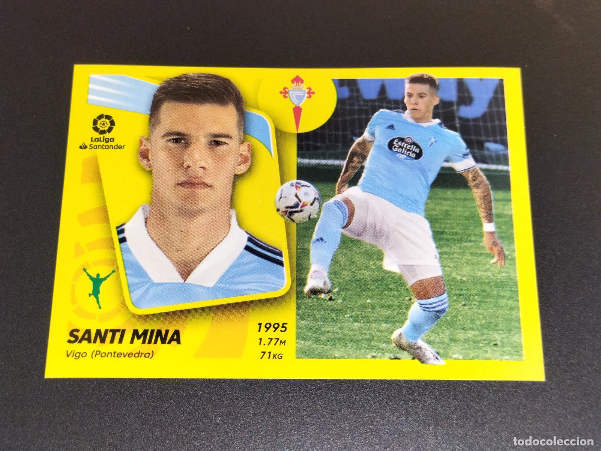 Fu&szlig;ball-Sticker: 19 SANTI MINA CELTA VIGO CROMOS LALIGA SANTANDER ESTE LIGA FUTBOL 2021 2022 21 22 PANINI