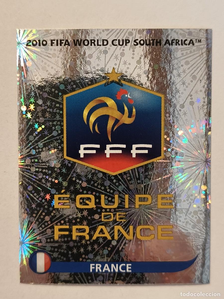 Fu&szlig;ball-Sticker: #88 ESCUDO (FRANCIA) MUNDIAL SUDAFRICA 2010 PANINI