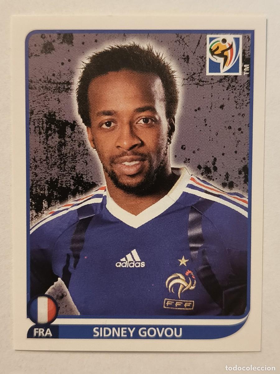 Football Stickers: #101 SIDNEY GOVOU (FRANCIA) MUNDIAL SUDAFRICA 2010 PANINI