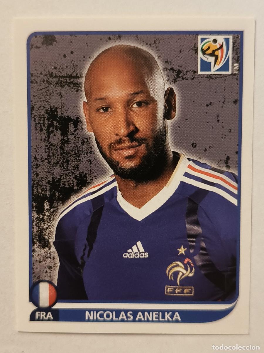 Fu&szlig;ball-Sticker: #102 NICOLAS ANELKA (FRANCIA) MUNDIAL SUDAFRICA 2010 PANINI