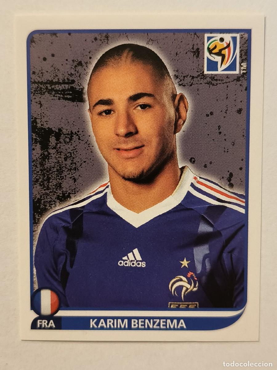 Fu&szlig;ball-Sticker: #104 KARIM BENZEMA (FRANCIA) MUNDIAL SUDAFRICA 2010 PANINI