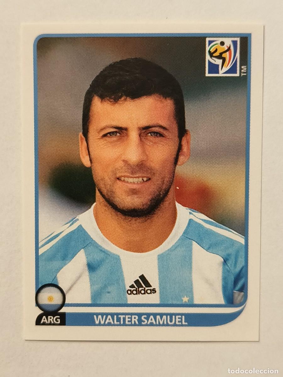 Cartes &agrave; collectionner de Football: #111 WALTER SAMUEL (ARGENTINA) MUNDIAL SUDAFRICA 2010 PANINI