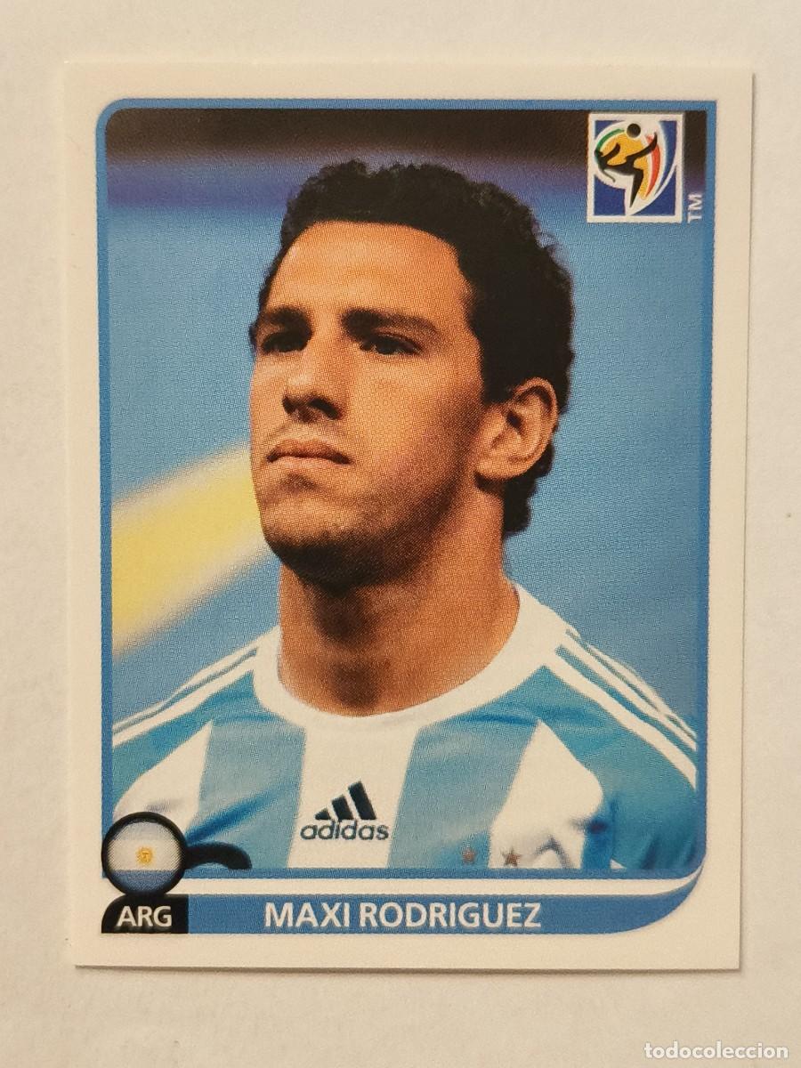 Fu&szlig;ball-Sticker: #117 MAXI RODRIGUEZ (ARGENTINA) MUNDIAL SUDAFRICA 2010 PANINI